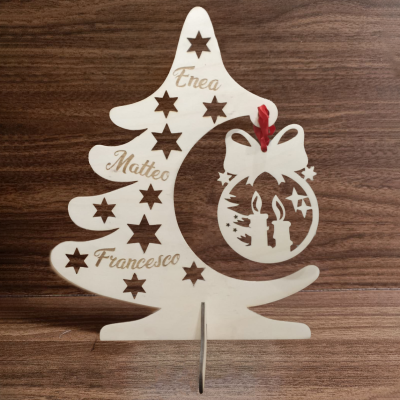 Albero di Natale con Nomi